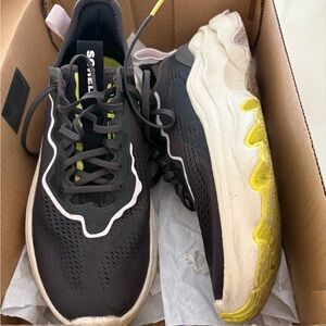 Sorel Black and Yellow Athletic Shoes